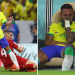 FOTO/ Neymar shpërthen në lot pas dëmtimit