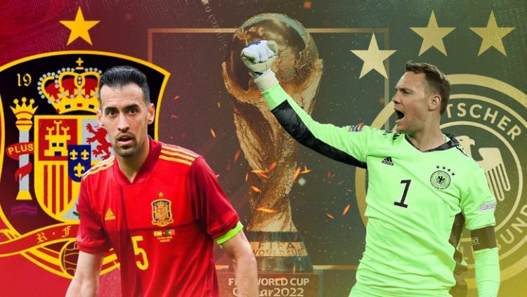 Finalja e grupeve/ Formacionet zyrtare të Spanjë – Gjermani
