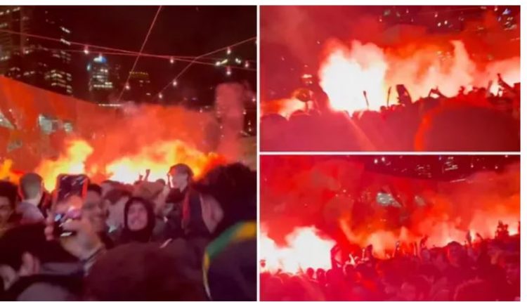 VIDEO/ Australianët ‘e djegin’ në 4 të mëngjesit