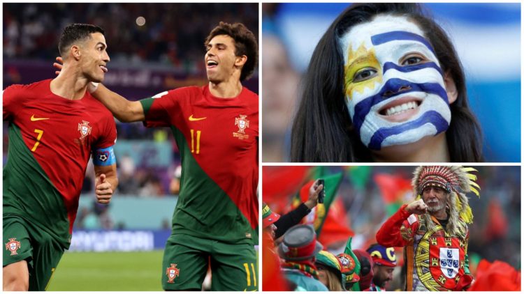 Tri ndryshime, formacionet zyrtare në Portugali – Uruguai