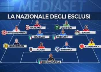 Formacioni i yjeve që nuk janë në Kupën e Botës