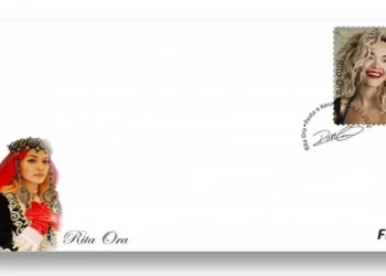 Kosova krenohet me të, Rita Ora tashmë edhe në pullat postare