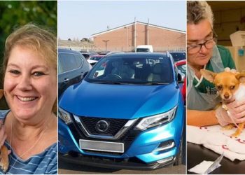 Gruaja shet makinën e shpenzon 17 mijë£ për ti shpëtuar jetën qenit