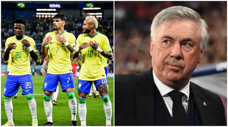 Ancelotti te Brazili? Flet tekniku
