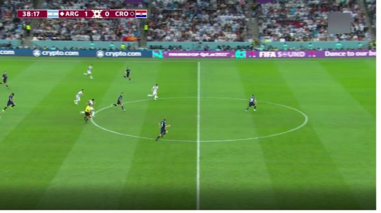 Alvarez magjik, Argjentina me një këmbë në finale