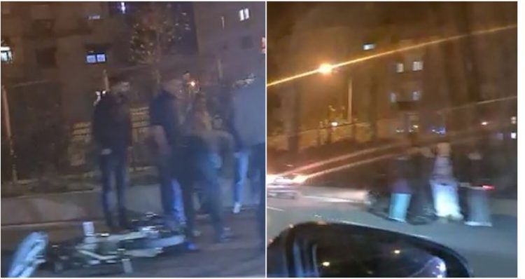 Makina përplaset me motorin në Astir