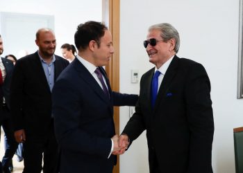 Pas sulmit në protestë, Berisha pret delegacion nga Mali i Zi