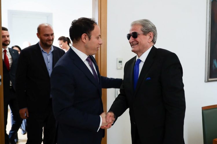 Pas sulmit në protestë, Berisha pret delegacion nga Mali i Zi