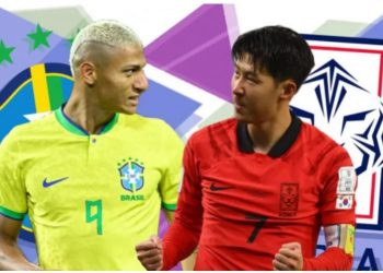 Brazil-Koreja e Jugut, ja formacionet zyrtare