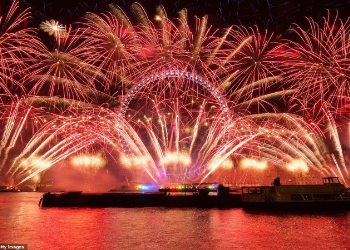 Zelanda e Re pret Vitin e Ri 2023, spektakël fishekzjarresh