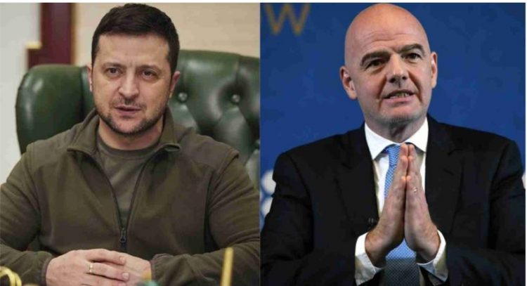FIFA habit Zelenskyn, refuzon të shpërndajë mesazhin e paqes