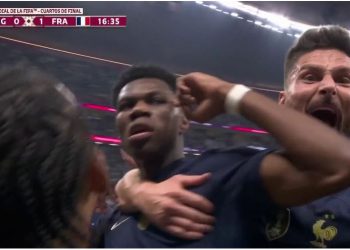 Super gol nga Franca, Tchouameni shënon nga distanca