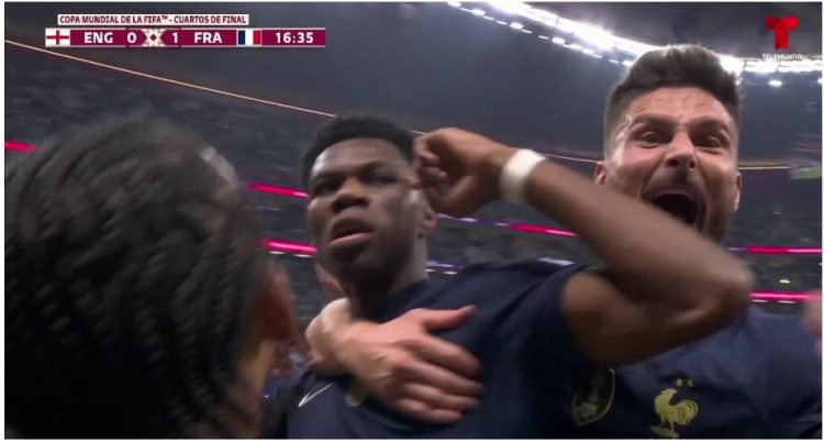 Super gol nga Franca, Tchouameni shënon nga distanca