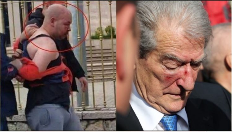 VIDEO/ Momentet para se Gert Shehu të godiste Berishën