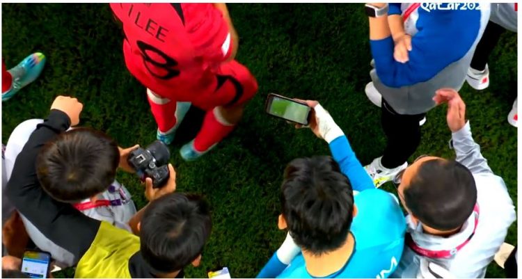 VIDEO/ Lojtarët e Koresë së Jugut panë Uruguain në telefon