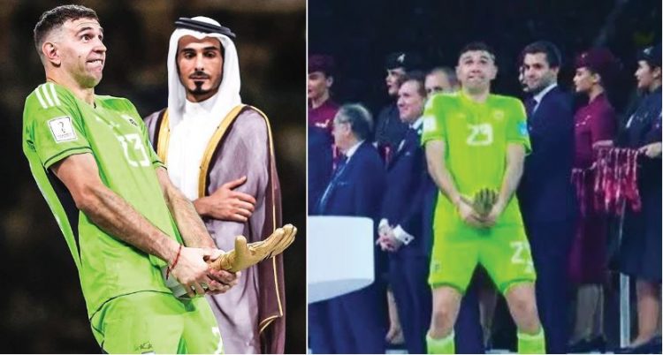 VIDEO/ E pabesueshme, shikoni çfarë bën Martinez me çmimin e tij