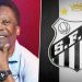 Pele në gjendje të rëndë, Santos ndryshon emblemën