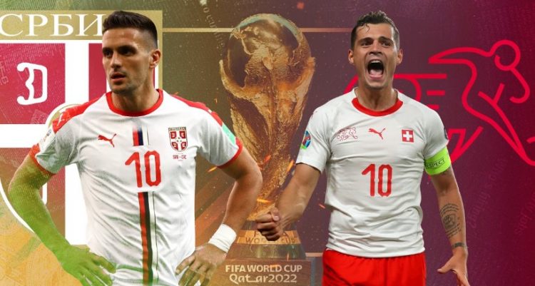 Xhaka dhe Shaqiri titullarë/ Formacionet e Zvicër-Serbi