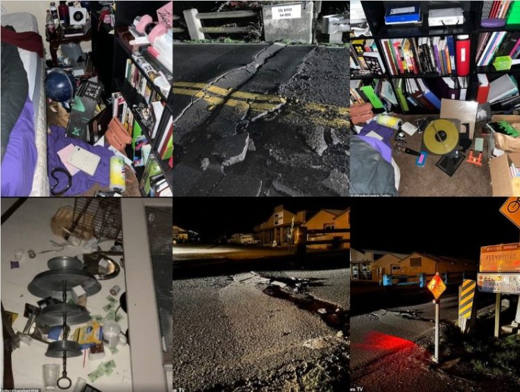 Tërmeti i fuqishëm në SHBA, të plagosur dhe dëme materiale /Foto