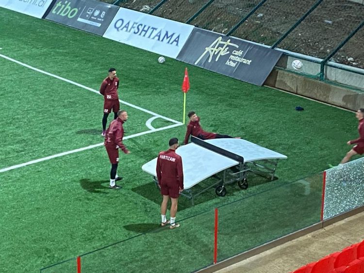 VIDEO/ Si e përgatitën të kuqtë supersfidën e sotme ndaj Tiranës