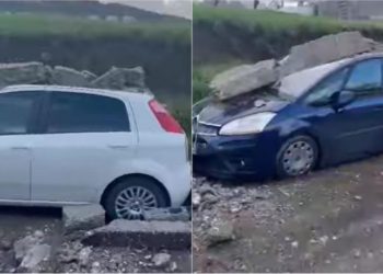 Shiu bën “kërdinë” në stadiumin e Ballshit, ja pamjet para ndeshjes