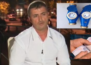 Kryetari i bashkisë Tepelenë, Tërmet Peçi, shkel gazin në fund të mandatit duke hedhur miliona lekë për matësa uji në pallate.