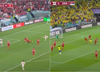 “Shpoi” portën serbe, ja goli më i bukur i Botërorit sipas FIFËS