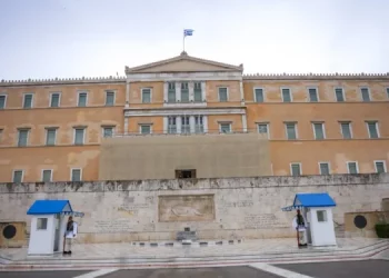 Studentja terrorizon parlamentin grek, futet me thikë brenda