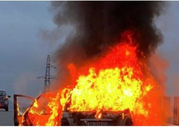 Shkrumbohet makina te Sanatoriumi në Tiranë