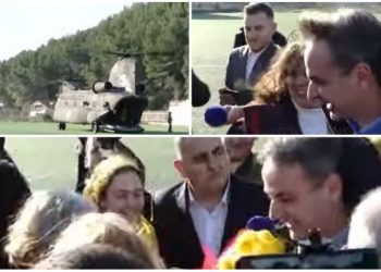 “Jam i lumtur”, Mitsotakis në Himarë, shoqërohet nga Vangjel Dule