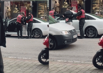 Ndodh në ish-Bllok/ Policia zbret të riun nga makina dhe e arreston