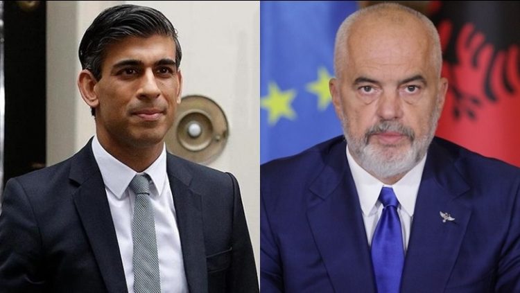 Sunak gati të telefonojë Ramën, çfarë do të ndodhë me emigrantët