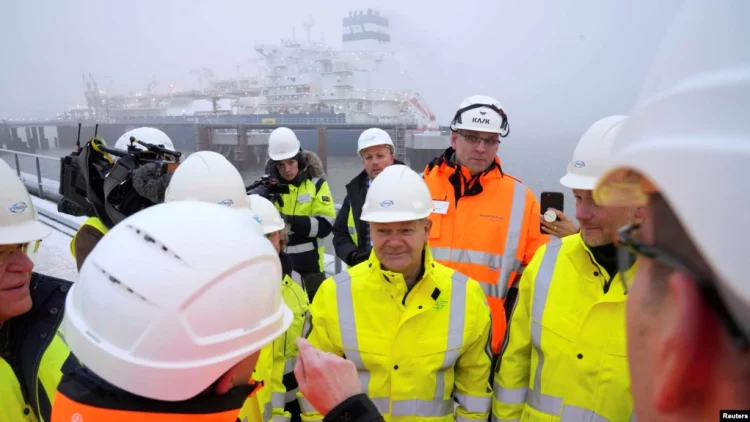 Gjermania hap terminal për gaz të lëngshëm natyror