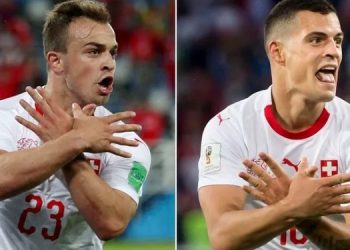 Zvicra me sytë nga Xhaka e Shaqiri, kërkon kualifikim ndaj Serbisë