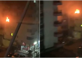 VIDEO/ Terrorizohen banorët, plas automati në pallat në Burrel