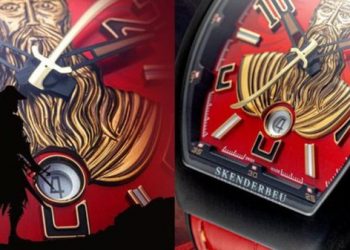 Marka e famshme e orëve të luksit krijon orën me Skënderbeun