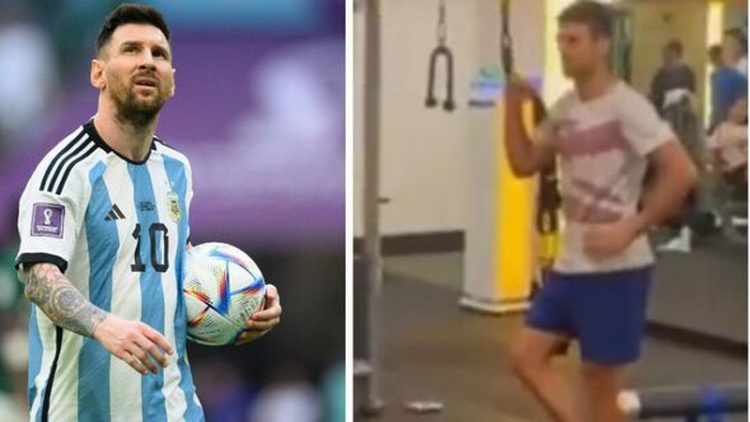 VIDEO – Djokovic “bëhet i fortë”, imiton Messin