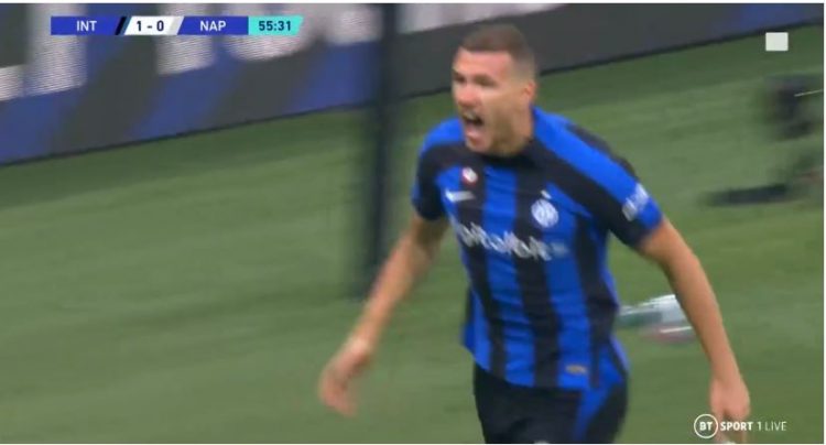 VIDEO/ Shpërthen festa, Dzeko shënon ndaj Napolit