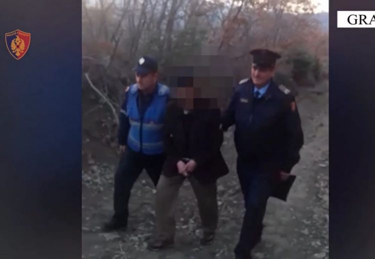 VIDEO/ MOMENTI i arrestimit të 75-vjeçarit në Gramsh