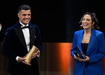 Granit Xhaka nderohet me çmimin “Futbollisti i Vitit në Zvicër”