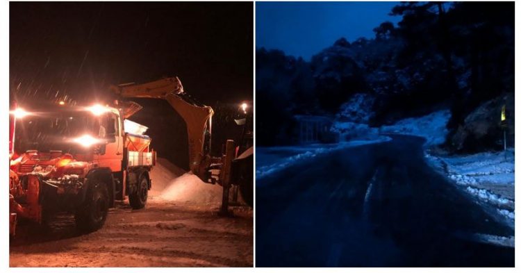 FOTO/ Llogaraja mbulohet nga dëbora