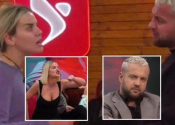 VIDEO/ Publikohet momenti, ja si Kejvina gjuan me shpullë Luizin