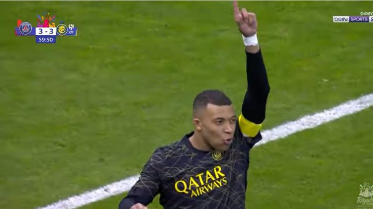 VIDEO/ Spektakël yjesh në Arabi, PSG shënon me Mbappe