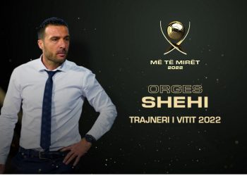 Orges Shehi shpallet “Trajneri i vitit 2022”
