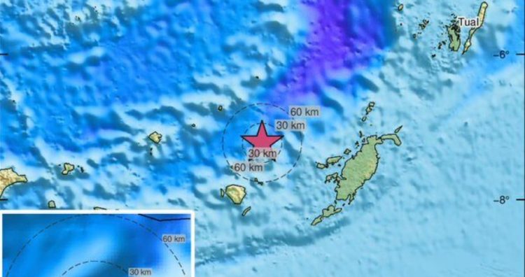 Tërmeti i fuqishëm me magnitudë 7.7, lëkundjet ndjehen në dy shtete