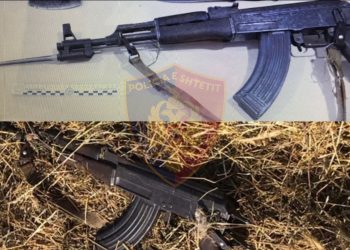 Lëvizte në lagje me kallashnikov në dorë, arrestohet