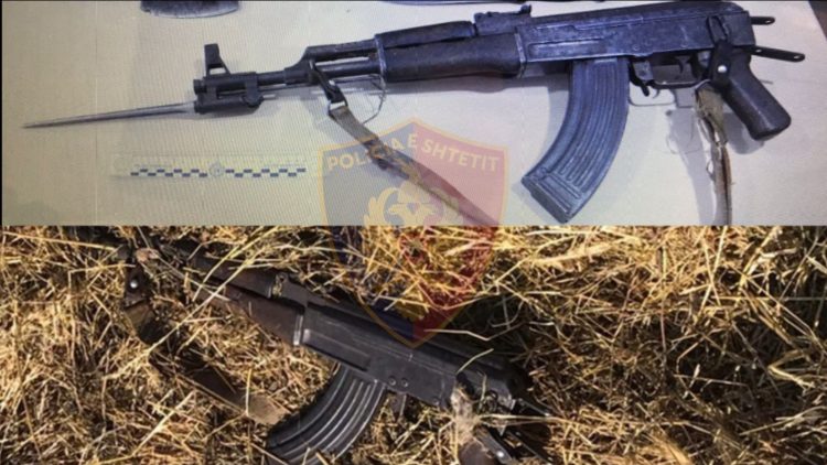 Lëvizte në lagje me kallashnikov në dorë, arrestohet