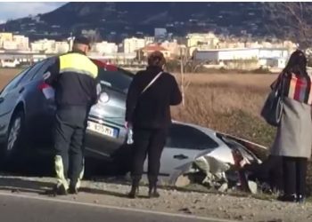 VIDEO/ Aksidenti i tmerrshëm në Lezhë, si u përplasën 3 makinat