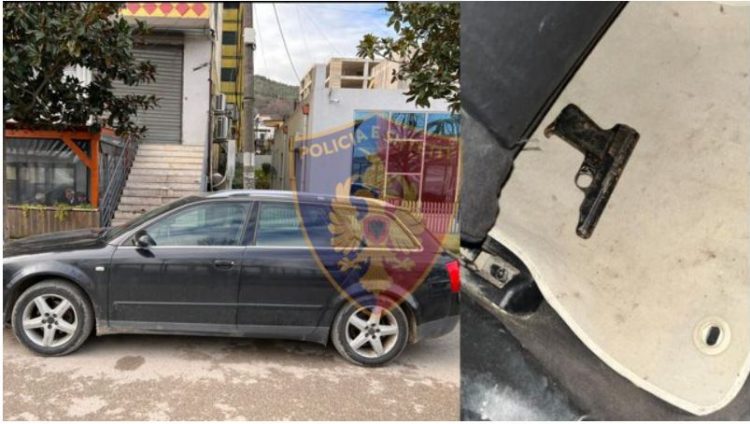 EMRI/ Me pistoletë në makinë, arrestohet 60-vjeçari në Vorë