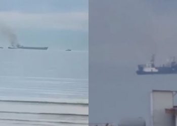 Merr flakë anija në Portin e Durrësit